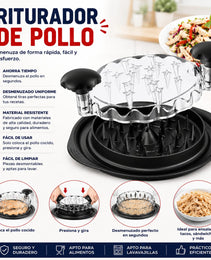 TRITURADOR DE POLLO Y CARNE