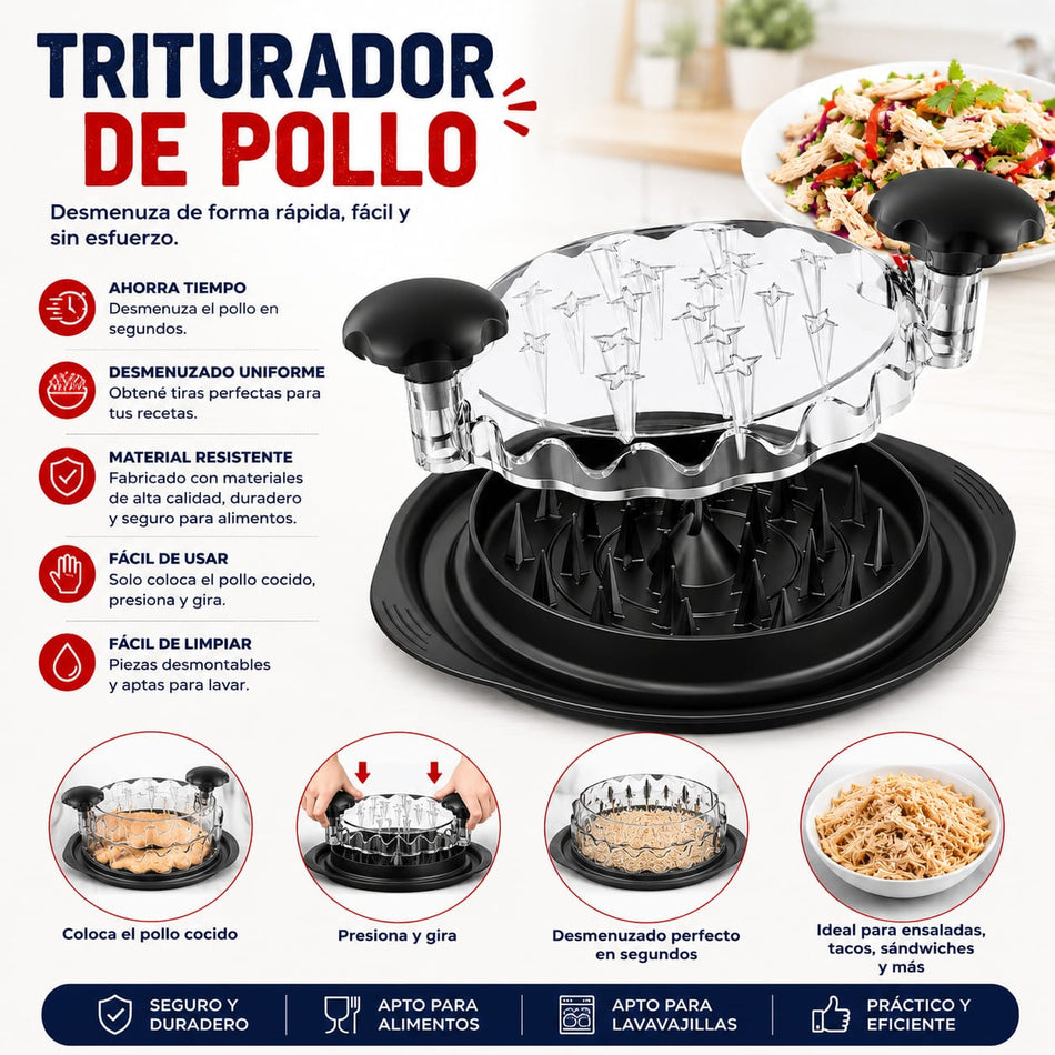 TRITURADOR DE POLLO Y CARNE