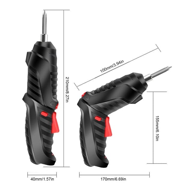 🔧⚡ ¡Mini Taladro Eléctrico Multifunción! Potencia y Precisión en tu Mano 💪✨