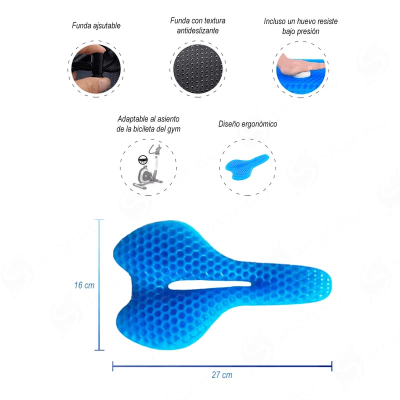 ✨🚴‍♂️ ¡Asientos de Gel para Bicicleta! 💺☁️