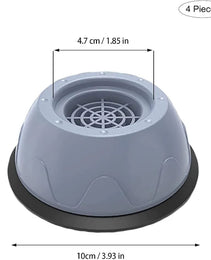 🛡️🧺 SOPORTE ANTIVIBRACIÓN PARA LAVADORA Y MUEBLES
