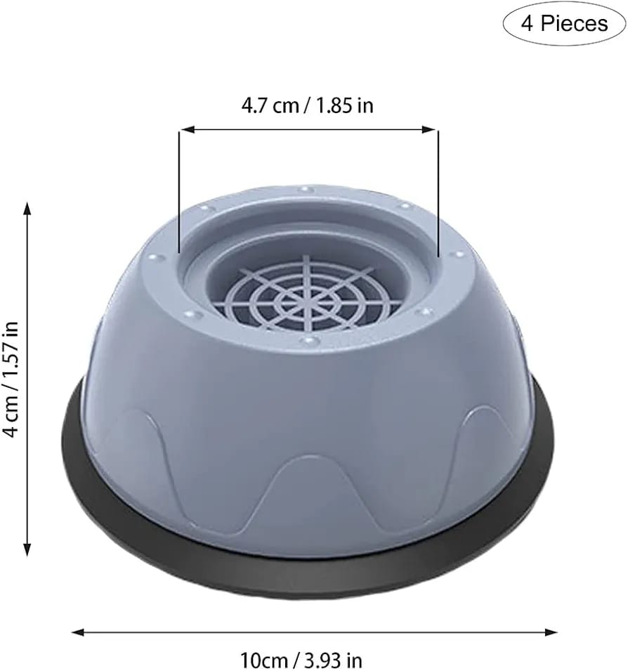 🛡️🧺 SOPORTE ANTIVIBRACIÓN PARA LAVADORA Y MUEBLES