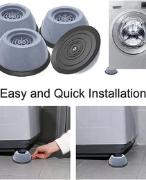 🛡️🧺 SOPORTE ANTIVIBRACIÓN PARA LAVADORA Y MUEBLES