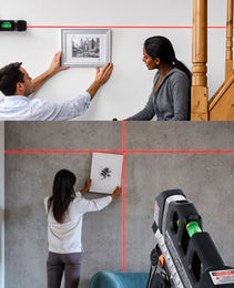 NIVEL LÁSER MULTIUSOS 3 EN 1 CON CINTA MÉTRICA