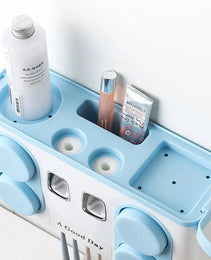 🚿 Organizador de Baño con Dispensador Automático de Pasta Dental 🦷