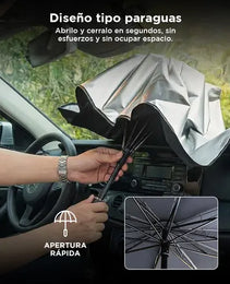 🌞❄️ Sombrilla para Parabrisas | Mantén tu Auto Fresco y Protegido 🚘✨
