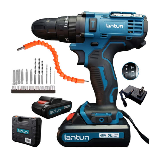 🔨⚡ Taladro LANTUN Profesional 🔥💪 | Potencia y Precisión para Todo Trabajo 🛠️