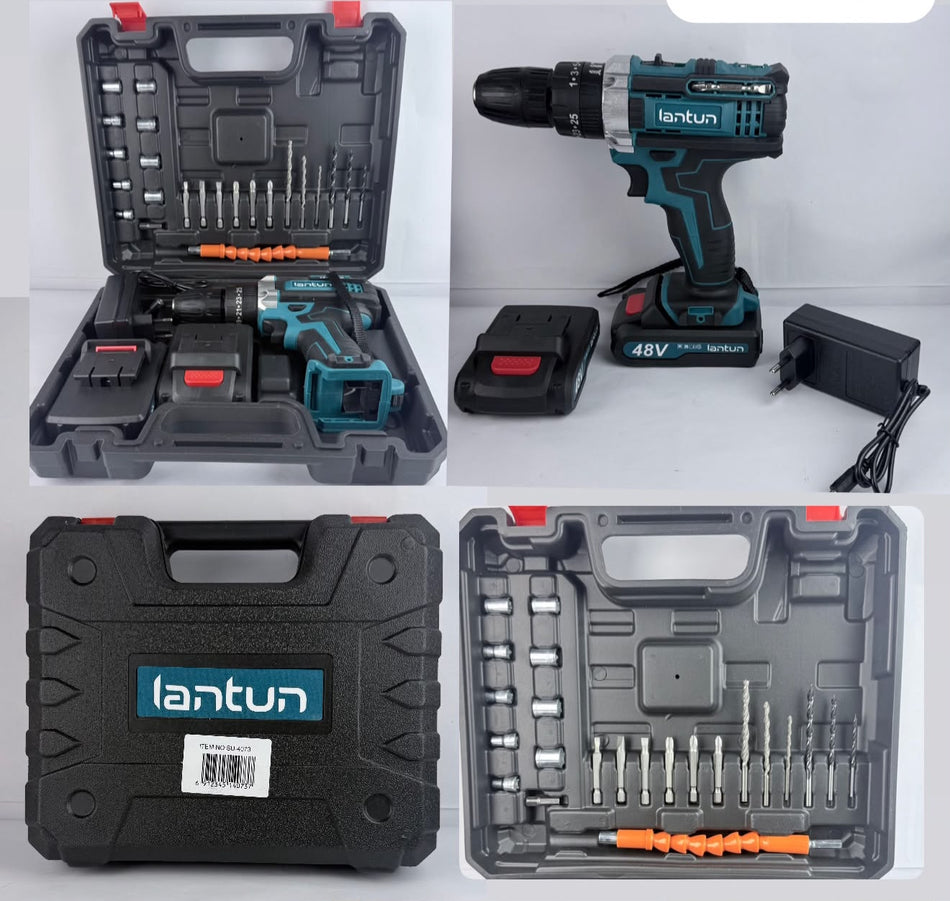 🔨⚡ Taladro LANTUN Profesional 🔥💪 | Potencia y Precisión para Todo Trabajo 🛠️