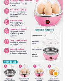 🥚✨ ¡Hervidor de Huevos Eléctrico! Cocción Perfecta en Minutos ⏱️🍳
